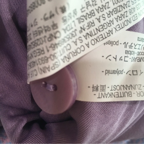 ZARA cropped jacket BLUE People  FAUX Fur Fuzzy Bloggers - Picture 8 of 9